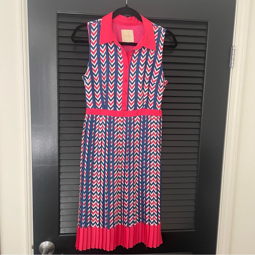 💙💗🤍ModCloth Chevron Dress🤍💗💙